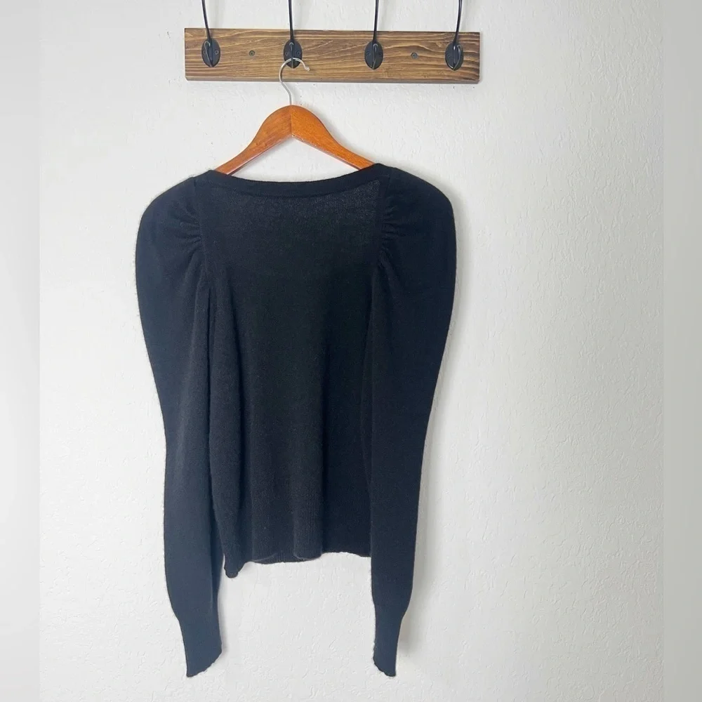 Jennifer Tyler Black Cashmere Sweater